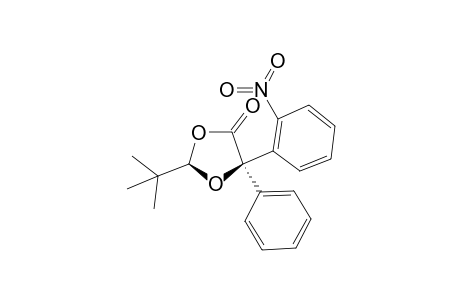 (2R,5R)-2-tert-butyl-5-(2-nitrophenyl)-5-phenyl-1,3-dioxolan-4-one