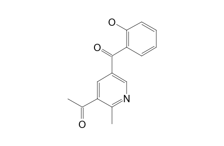 3-ACETYL-5-(2-HYDROXYBENZOYL)-2-METHYLPYRIDINE