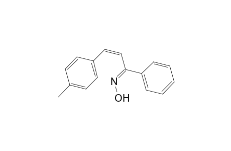 2-Propen-1-one, 3-(4-methylphenyl)-1-phenyl-, oxime, (E,Z)-