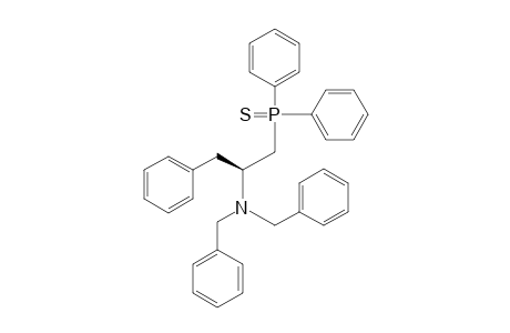 (S)-.alpha.-[(Diphenylphosphinothioyl)methyl]-N,N-bis(phenylmethyl)benzeneethaneamine