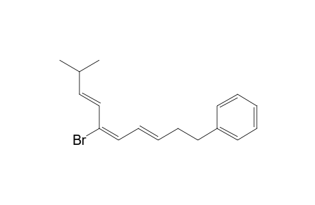 (3E,5E,7E)-10-Phenyl-2-methyl-5-bromo-deca-3,5,7-triene