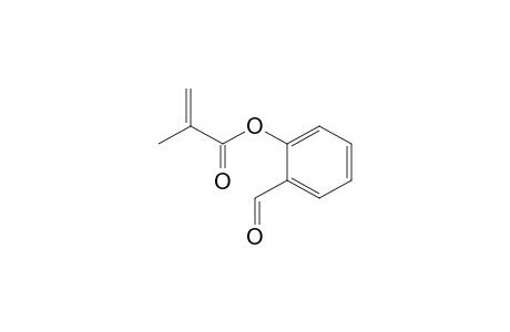 2-Propenoic acid, 2-methyl-, 2-formylphenyl ester