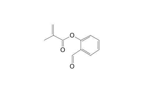 2-Propenoic acid, 2-methyl-, 2-formylphenyl ester