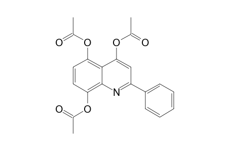 4,5,8-TRIACETOXY-2-PHENYLQUINOLINE