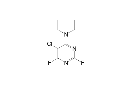 5-CHLORO-N,N-DIETHYL-2,6-DIFLUOROPYRIMIDIN-4-AMINE