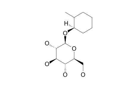 [(1S)-2-METHYLCYCLOHEXYL]-BETA-D-GLUCOPYRANOSIDE