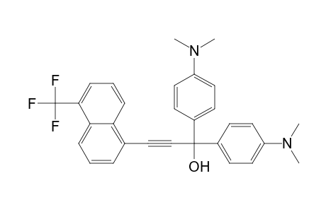 1,1-bis[ 4'-(Dimethylamino)phenyl]-3-[ 5'-(trifluoromethyl)-1'-naphthyl ]-2-propyn-1-ol
