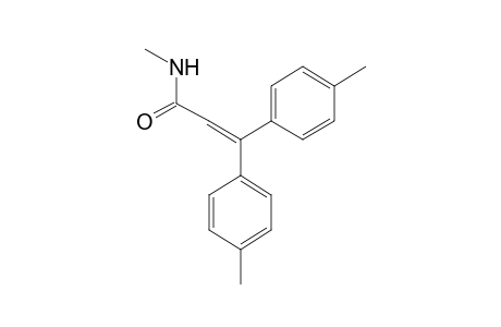 3,3-DI-p-TOLYL-N-METHYLACRYLAMIDE