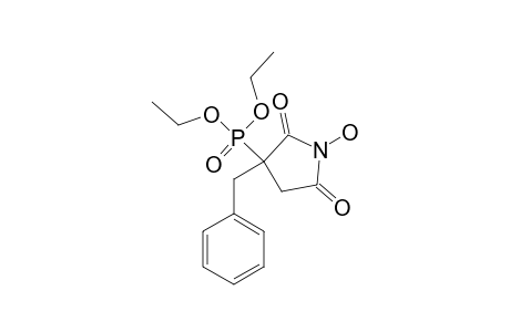 DIETHYL-(1-HYDROXY-3-BENZYL-2,5-DIOXOPYRROLIDIN-3-YL)-PHOSPHONATE