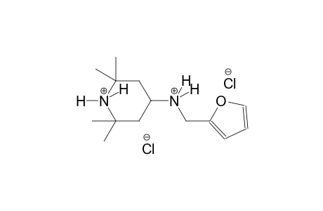 piperidinium, 4-[(2-furanylmethyl)ammonio]-2,2,6,6-tetramethyl-,dichloride