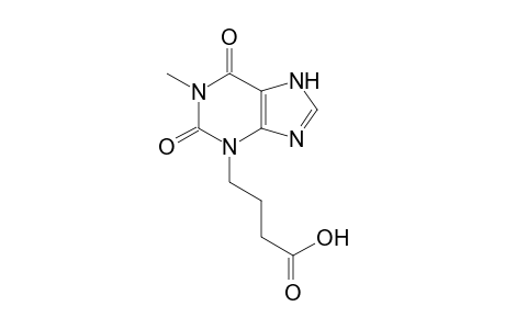 2,6-dioxo-1-methyl-1,2,3,6-tetrahydropurine-3-butyric acid