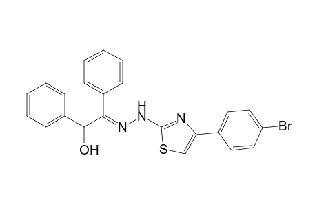 2-(2-(4-(4-Bromophenyl)thiazol-2-yl)hydrazono)-1,2-diphenylethanol