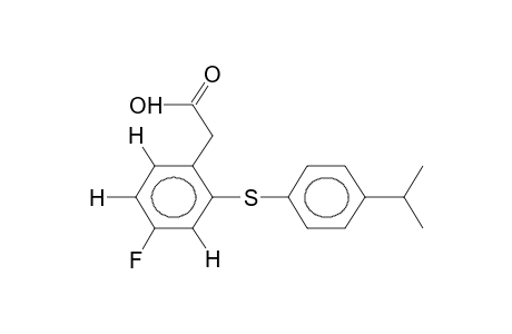 4-FLUORO-2-(4-ISOPROPYLPHENYLTHIO)PHENYLACETIC ACID