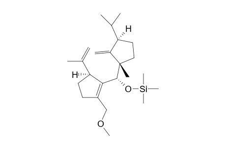 16-Methoxy-1-trimethylsilyloxy-8,9-secofusicocca-2,7,9-triene