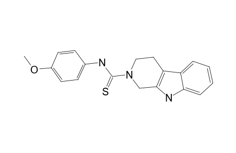 2-(PARA-METHOXYPHENYLTHIOCARBAMOYL)-1,2,3,4-TETRAHYDRO-BETA-CARBOLINE