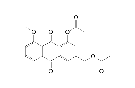 (4-acetoxy-5-methoxy-9,10-dioxo-2-anthryl)methyl acetate