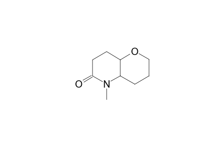 5-Methyl-hexahydro-pyrano[3,2-b]pyridin-6-one