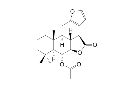 6-BETA-ACETOXY-VOUACAPAN-17-BETA,7-BETA-LACTONE