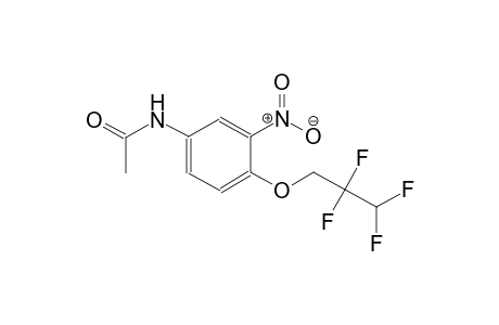 acetamide, N-[3-nitro-4-(2,2,3,3-tetrafluoropropoxy)phenyl]-