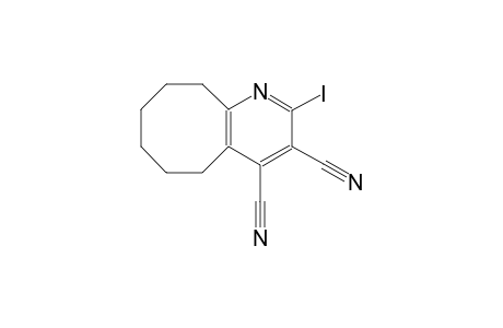 cycloocta[b]pyridine-3,4-dicarbonitrile, 5,6,7,8,9,10-hexahydro-2-iodo-