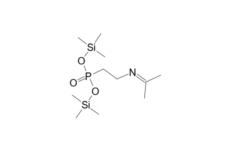 Phosphonic acid, [2-[(1-methylethylidene)amino]ethyl]-, bis(trimethylsilyl) ester