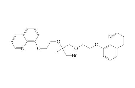 8,8'-[[1-(Bromomethyl)-1-methyl-1,2-ethanediyl]bis[(oxy-2,1-ethanediyl)oxy]]bisquinoline