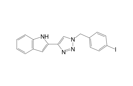 2-(1-(4-Iodobenzyl)-1H-1,2,3-triazol-4-yl)-1H-indole