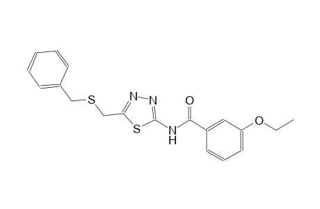 benzamide, 3-ethoxy-N-[5-[[(phenylmethyl)thio]methyl]-1,3,4-thiadiazol-2-yl]-