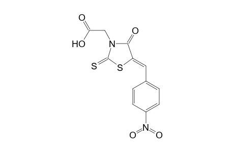 [(5Z)-5-(4-Nitrobenzylidene)-4-oxo-2-thioxo-1,3-thiazolidin-3-yl]acetic acid