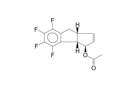 6-EXO-ACETOXY-3,4-TETRAFLUOROBENZO-CIS-BICYCLO[3.3.0]OCTA-3,7-DIENE