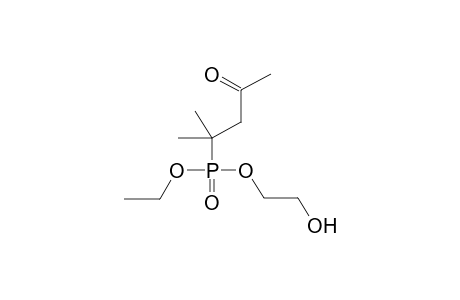 O-(2-HYDROXYETHYL)-O-ETHYL(1,1-DIMETHYL-3-OXOBUTYL)PHOSPHONATE