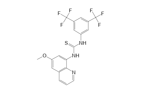 1-(alpha,alpha,alpha,alpha',alpha',alpha'-HEXAFLUORO-3,5-XYLYL)-3-(6-METHOXY-8-QUINOLYL)-2-THIOUREA