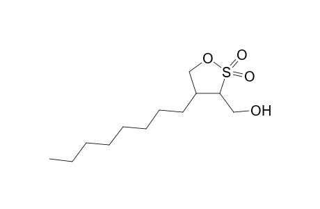 3-Methanol-.alpha.-octyl-2,2-dioxide-1,2-oxathiolane