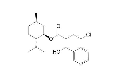 (1R,2S,5R)-2-isopropyl-5-methylcyclohexyl 4-chloro-2-(hydroxy(phenyl)methyl)butanoate