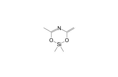 1,1,3-TRIMETHYL-5-METHYLENE-2,6-DIOXA-1-SILACYCLO-4-AZINE