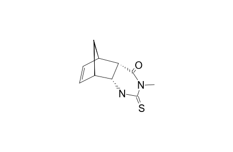 3-Methyl-2-thioxo-2,3,R-4a,trans-5,trans-8,cis-8a-hexahydro-5,8-methanoquinazolin-4(1H)-one