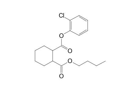 1,2-Cyclohexanedicarboxylic acid, butyl 2-chlorophenyl ester