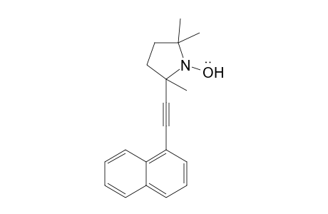 2-[2-(1-Naphthyl)ethynyl]-2,5,5-trimethylpyrrolidin-1-yloxyl radical