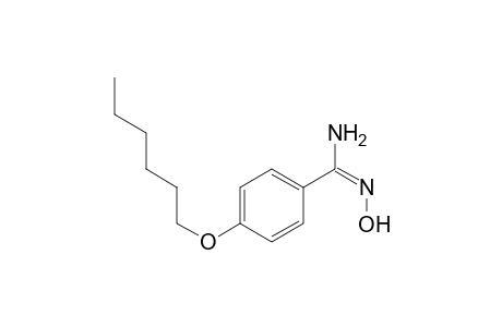 4-(Hexyloxy)-N'-hydroxybenzenecarboximidamide