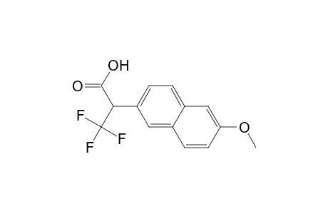 3,3,3-trifluoro-2-(6-methoxy-2-naphthalenyl)propanoic acid