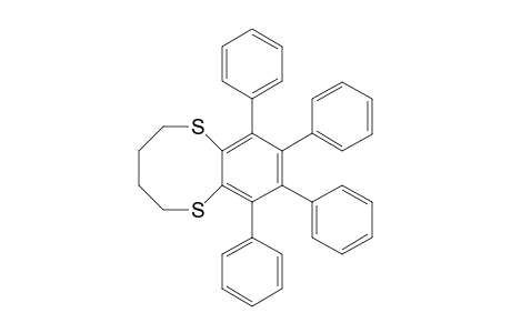 9,10,11,12-Tertaphenyl-2,7-dithiabicyclo[6.4.0]dodeca-8,10,12-triene