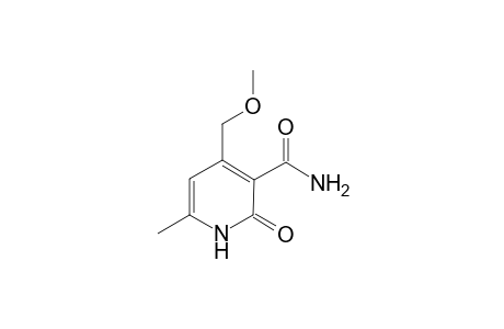 4-(Methoxymethyl)-6-methyl-2-oxo-1,2-dihydro-3-pyridinecarboxamide