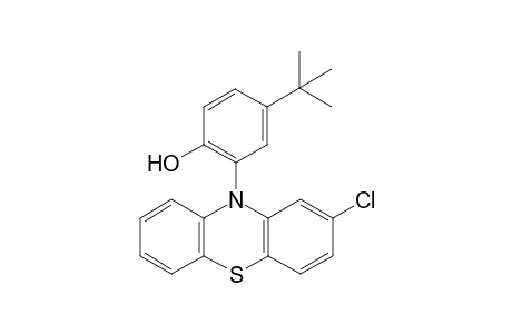 4-(tert-Butyl)-2-(2-chloro-10H-phenothiazin-10-yl)phenol