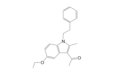 ethanone, 1-[5-ethoxy-2-methyl-1-(2-phenylethyl)-1H-indol-3-yl]-