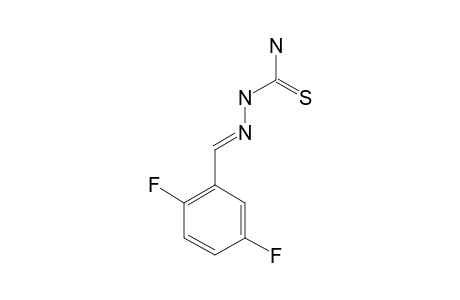 2-(2,5-DIFLUOROBENZYLIDENE)-HYDRAZINE-1-CARBOTHIOAMIDE