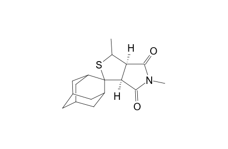 cis-Thieno[3,4-c]pyrrole-1,3-dione, perhydro-2,6-dimethyl-spiro-4,2'-adamantane-