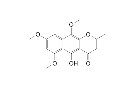 5-Hydroxy-6,8,10-trimethoxy-2-methyl-2,3-dihydrobenzo[g]chromen-4-one