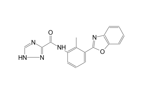 1H-1,2,4-triazole-3-carboxamide, N-[3-(2-benzoxazolyl)-2-methylphenyl]-