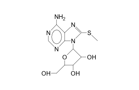 8-Thiomethyl-adenosine