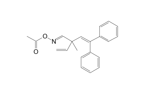 2-Methyl-4,4-diphenyl-2-vinyl-3-butenal Oxime Acetate